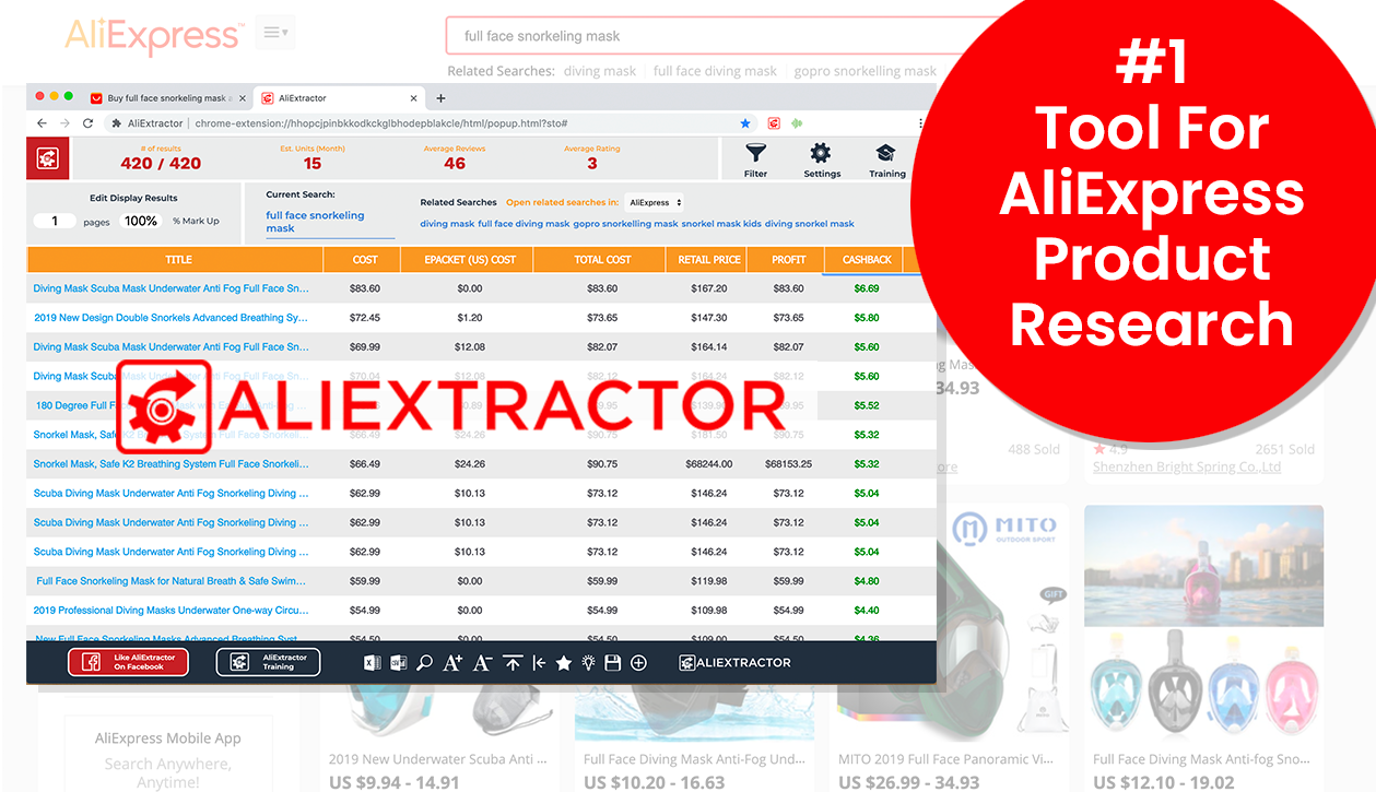 best tool for aliexpress product research