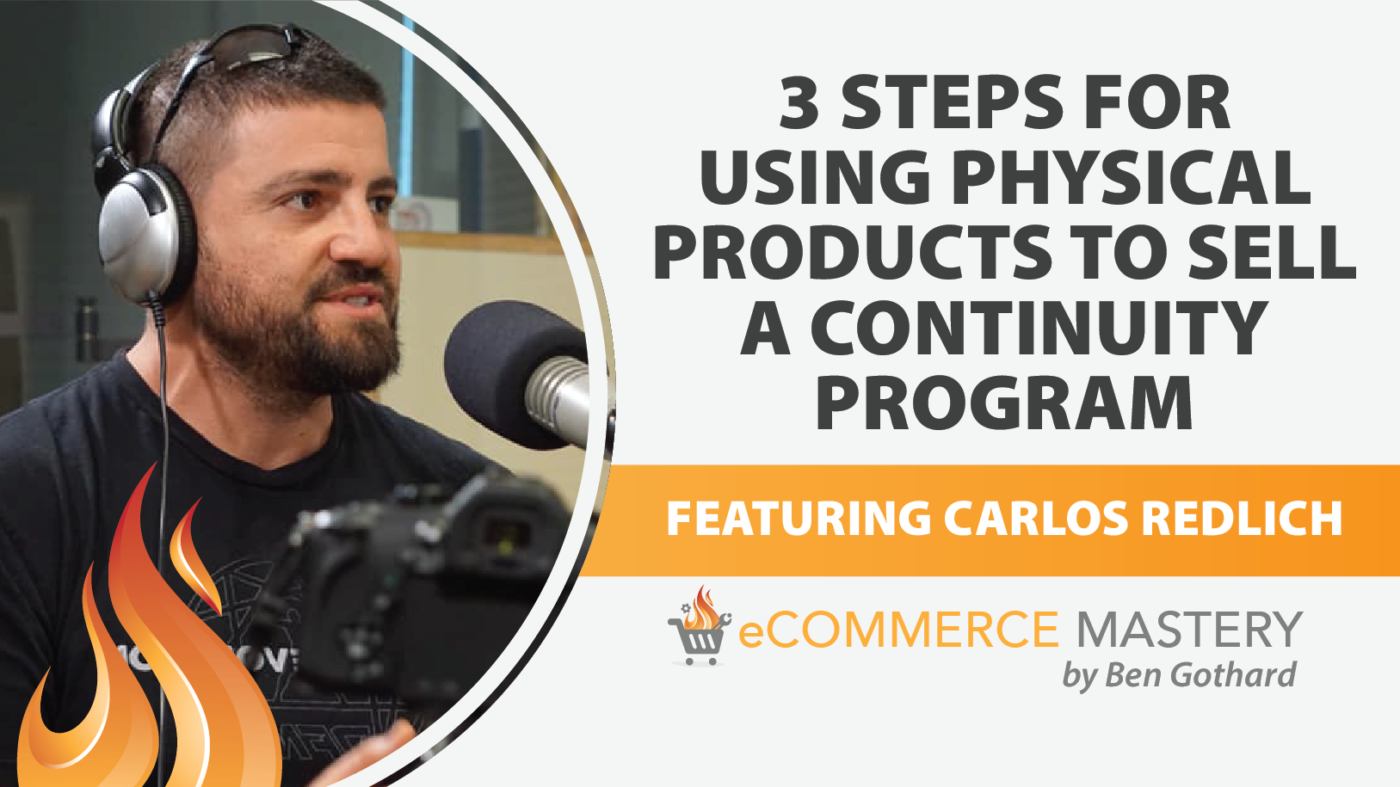 selling a continuity program with carlos redlich