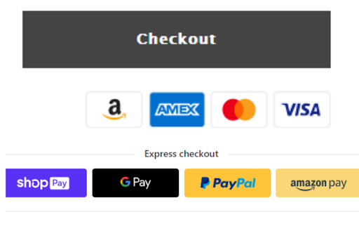 Checkout with Amazon Pay, Amex, Mastercard, and Visa