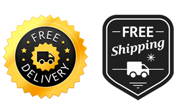 Free delivery and free shipping badge