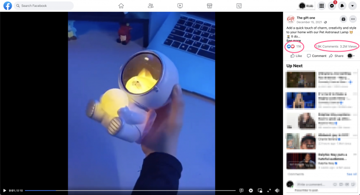 finding a winning Product on facebook feed