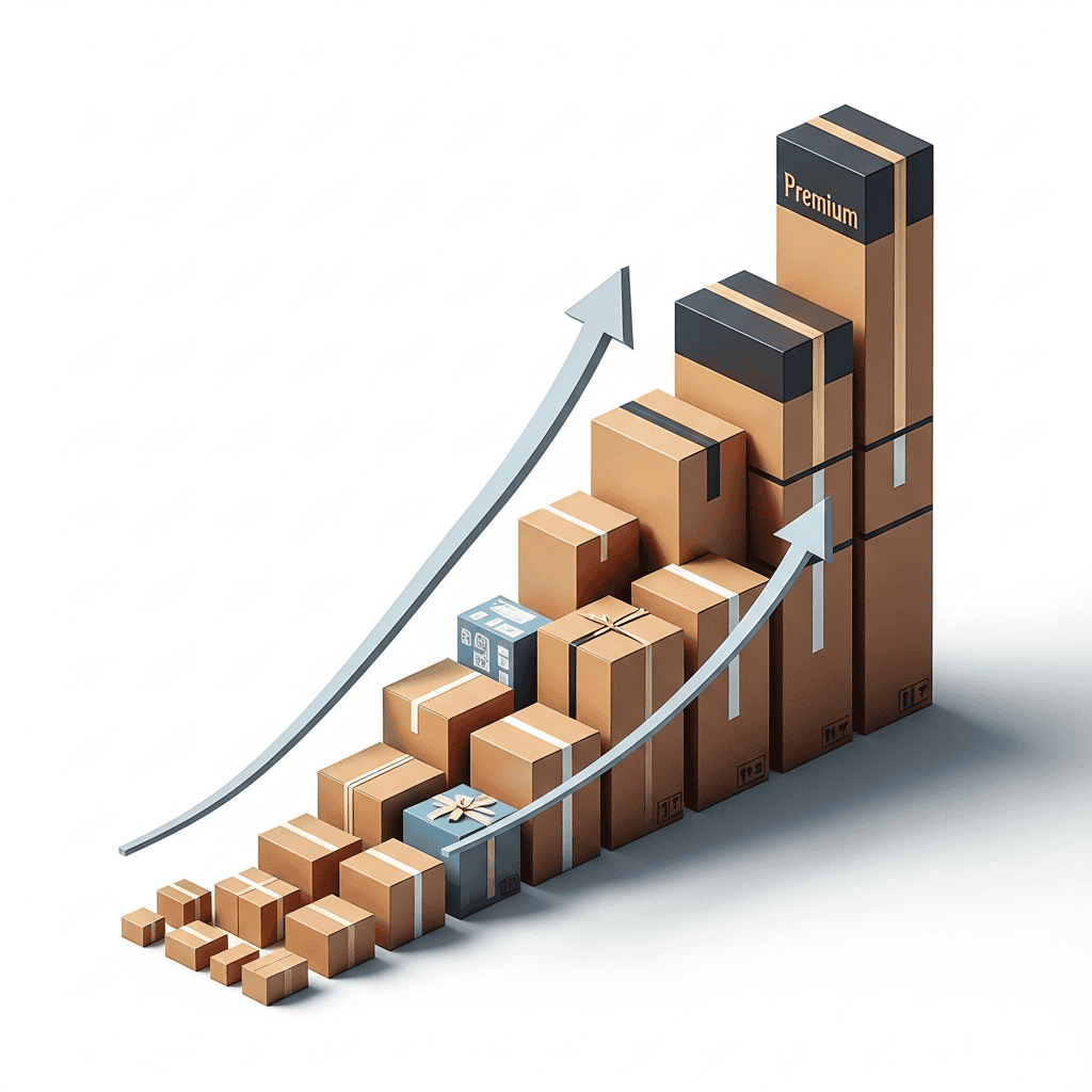 hybrid dropshipping strategy ladder from low-ticket to high-ticket products