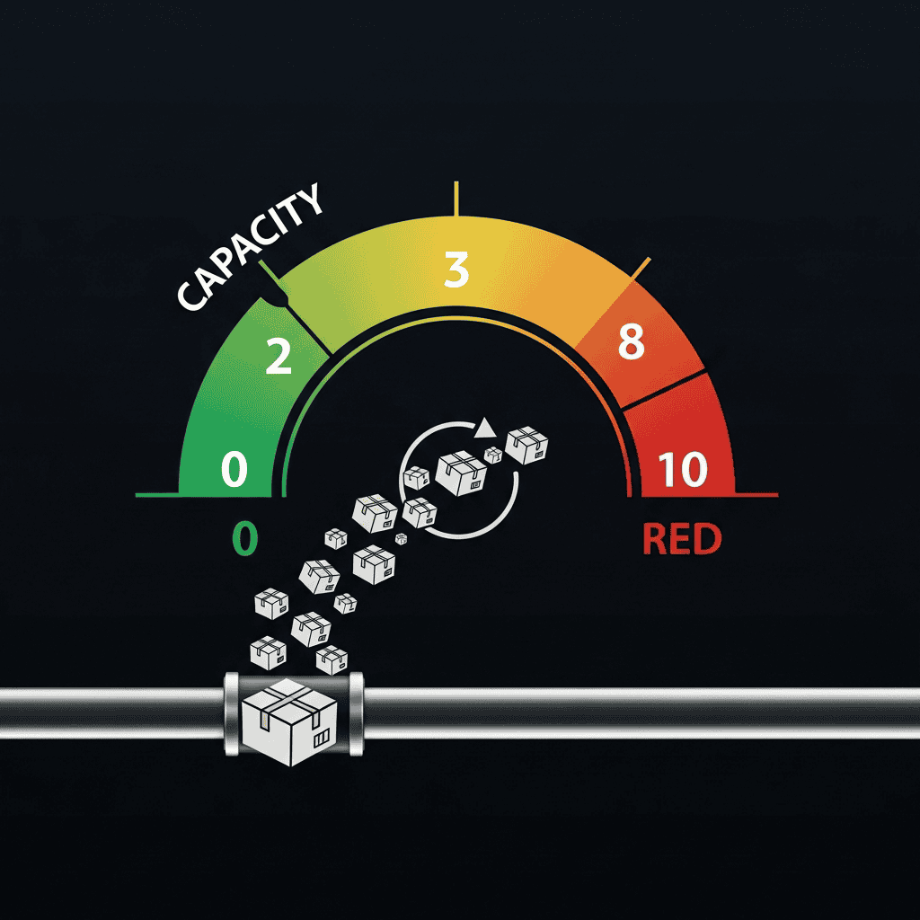 TikTok Shop order handling capacity tool dashboard for surge protection