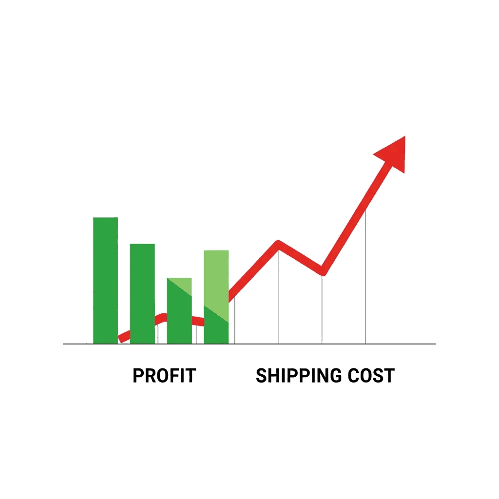 dropshipping margin erosion caused by hidden shipping cost increases