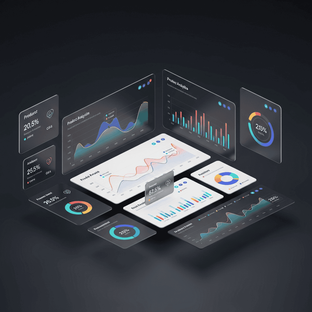 AI product research dashboard showing dropshipping trend analysis