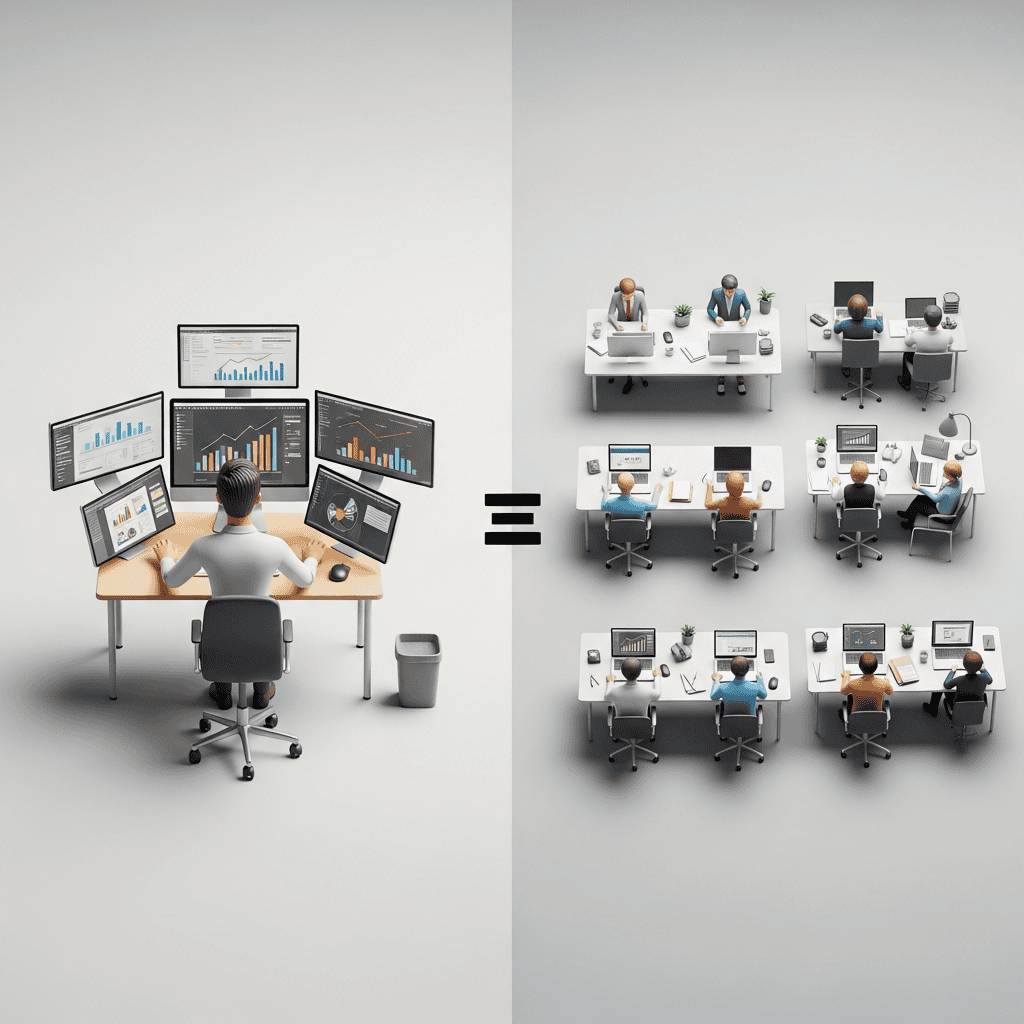 small team versus large team TikTok Shop operations efficiency comparison