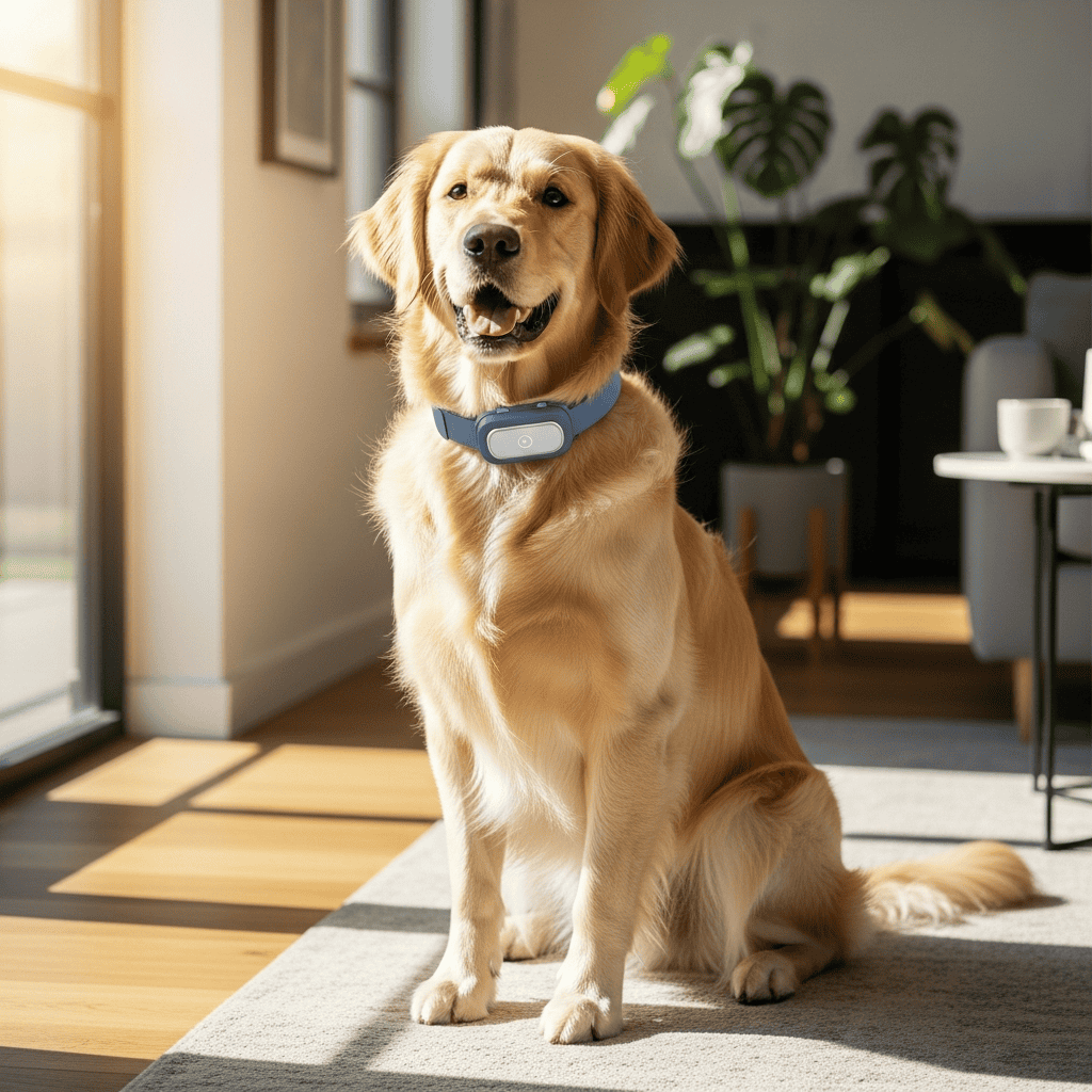 pet accessories dropshipping niche GPS tracker collar on dog 2026