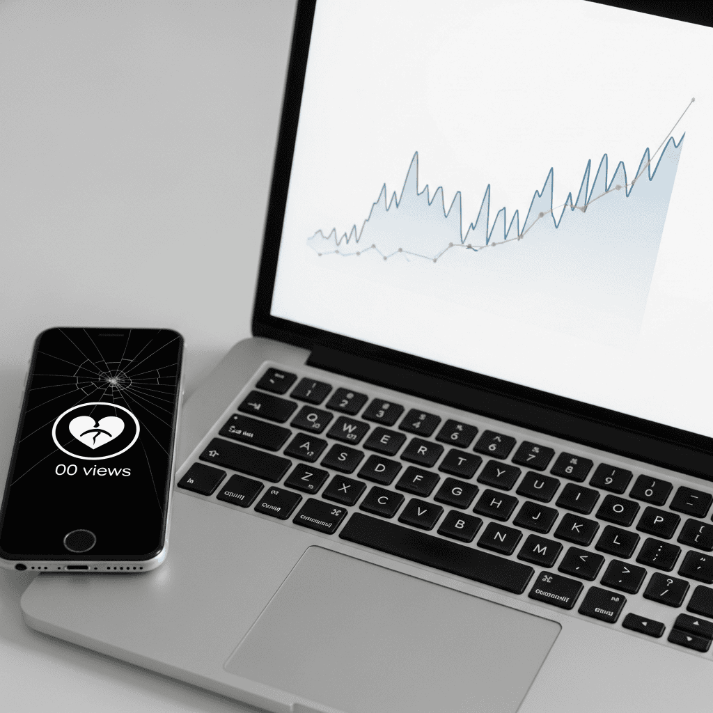 comparing TikTok zero views problem with AI-powered content recovery results