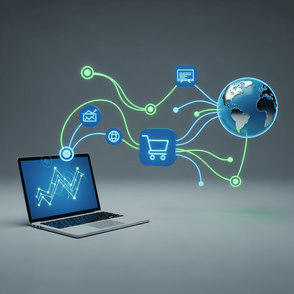 Digital e-commerce data scraping with Dropified and autonomous agents.