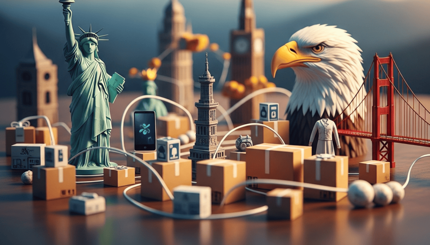 Dropshipping suppliers in the USA with logistics and shipping solutions.