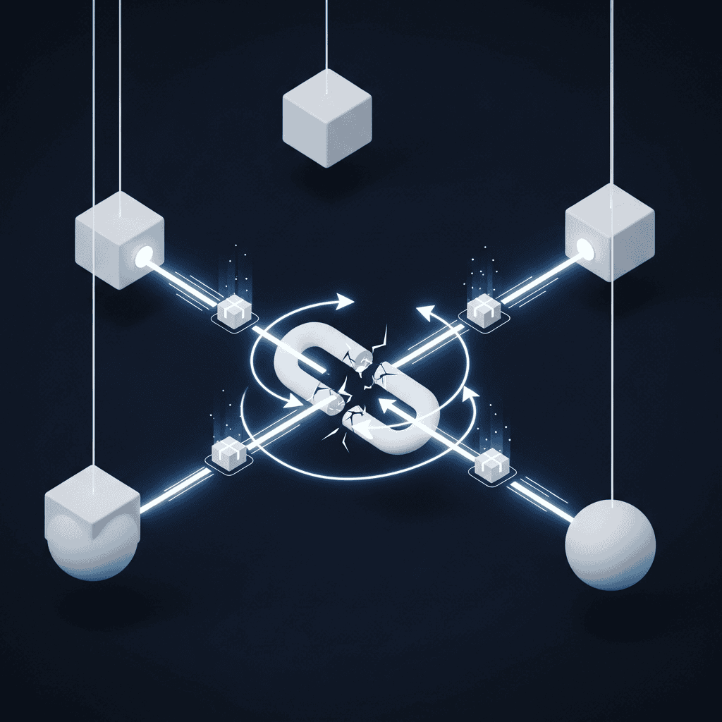 self-healing supply chain rerouting around disruption with ai agents reorder inventory automatically