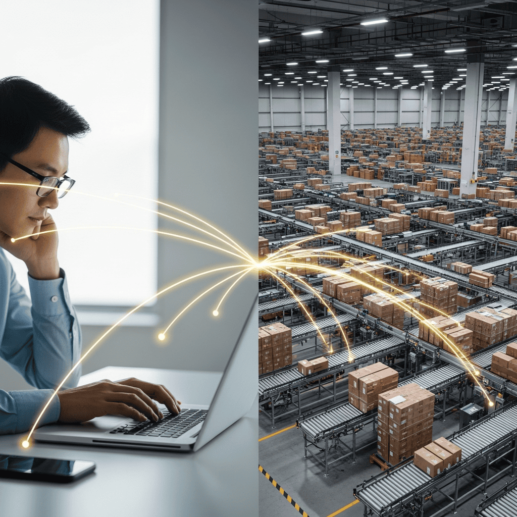 small dropshipping business accessing enterprise ai supply chain automation tools in 2026