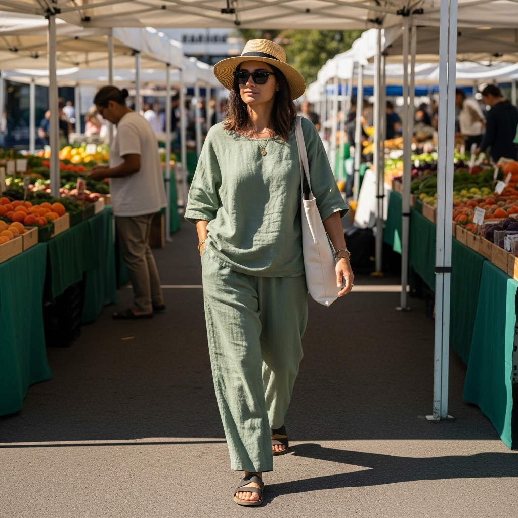 Oversized Linen Sets & Comfort Wear: Riding TikTok Shop’s Biggest Fashion Micro-Trend in 2026 18 oversized linen comfort wear lifestyle aspirational TikTok Shop fashion 2026
