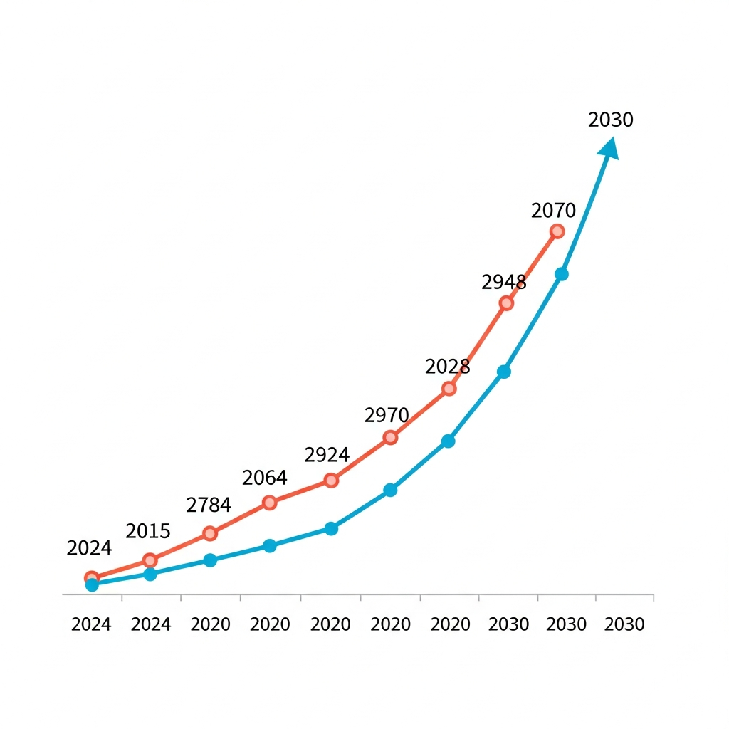agentic commerce market growth projection 2024 to 2030 trillion dollar opportunity