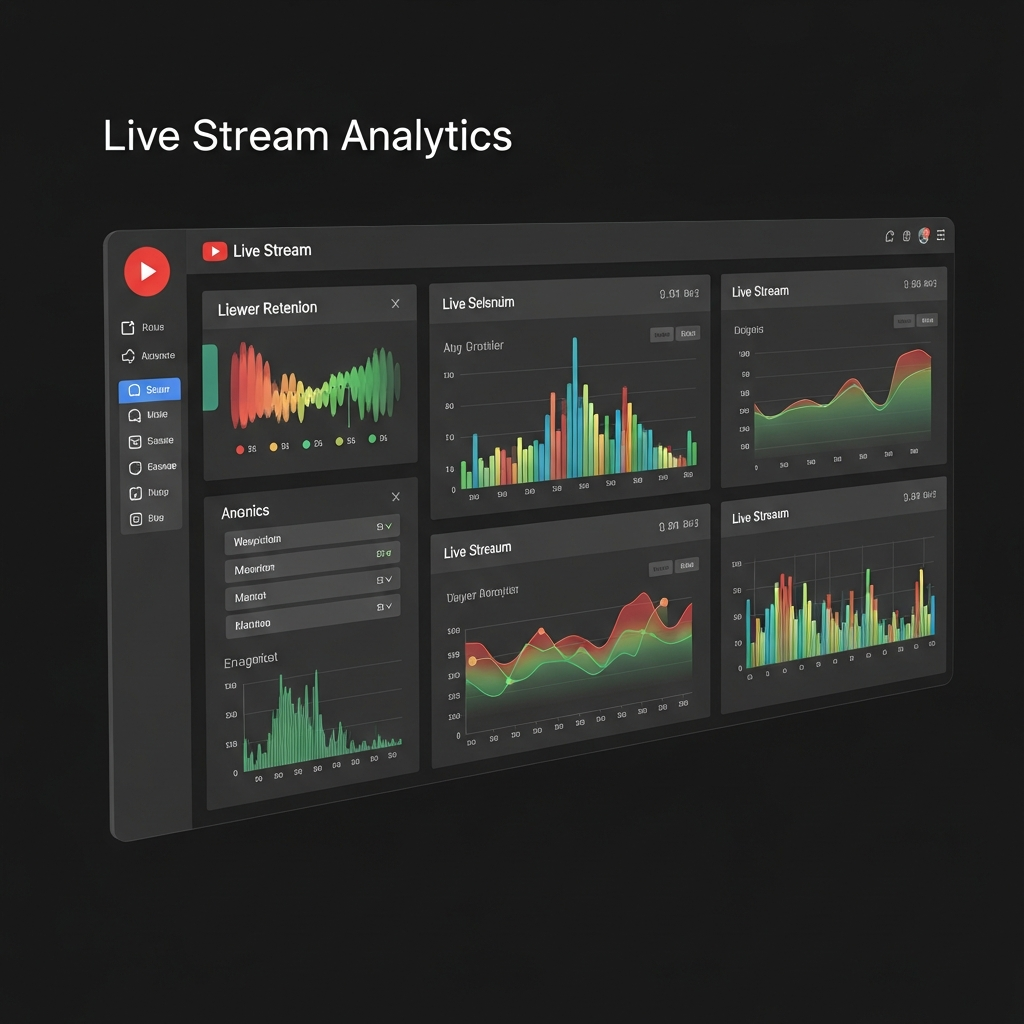 TikTok Shop live stream analytics dashboard tracking hook performance and viewer retention rates