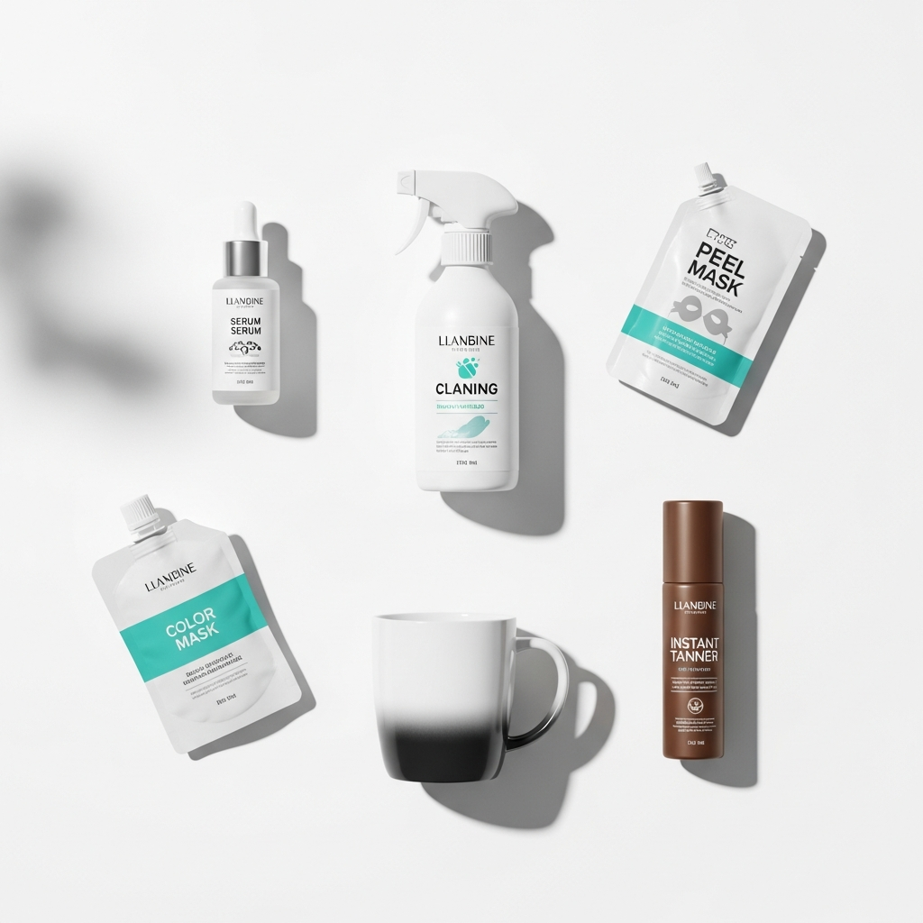 visual transformation products for tiktok shop dropshipping including skincare and cleaning items