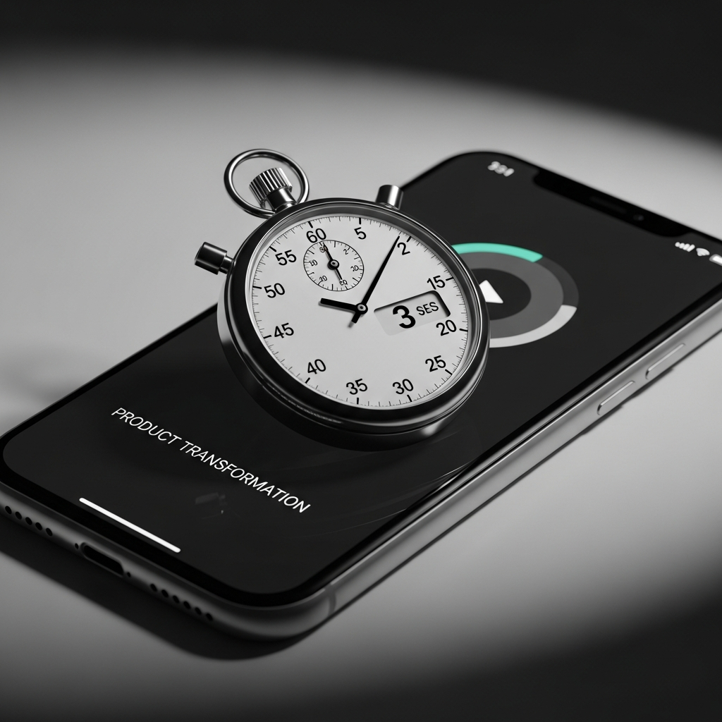 3 second visual transformation test timing for tiktok shop product validation