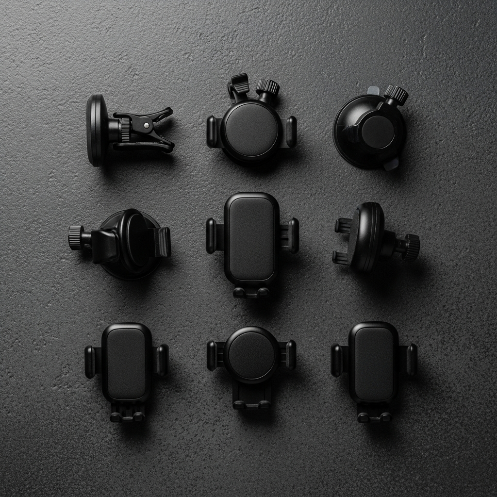 different types of wireless car charger mounts for tiktok shop product comparison