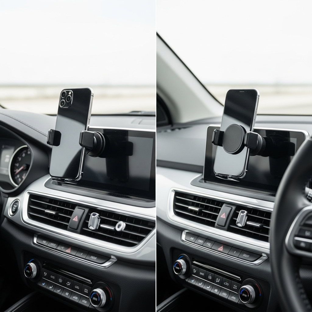 phone mount comparison test for tiktok shop product review content