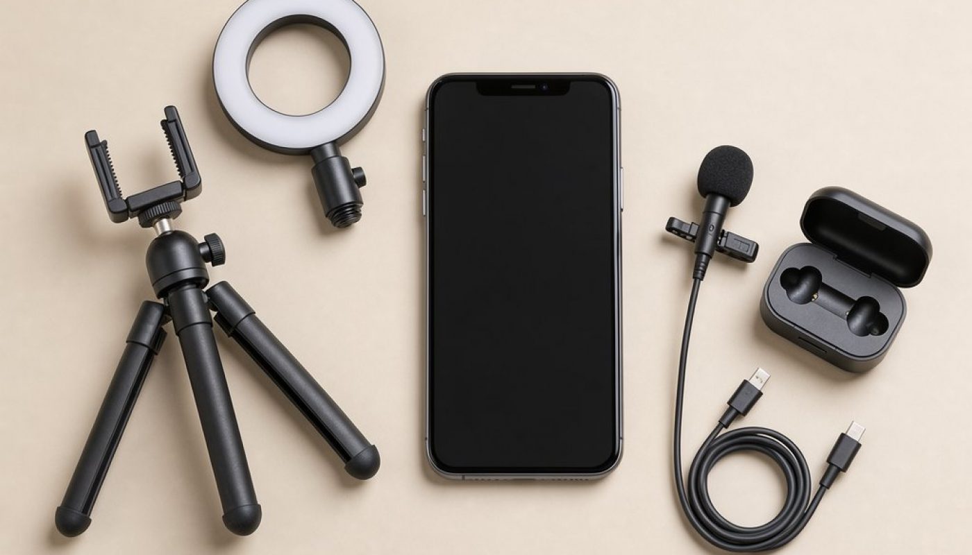 budget TikTok Shop filming equipment starter kit under 500 dollars
